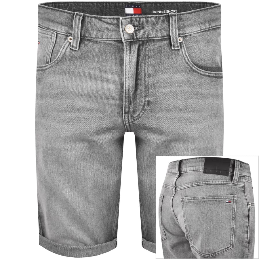 フラヌール flâneur 35 Pocket Denim Shorts グレー Tommy Jeans Ronnie Shorts Grey | Mainline Menswear us